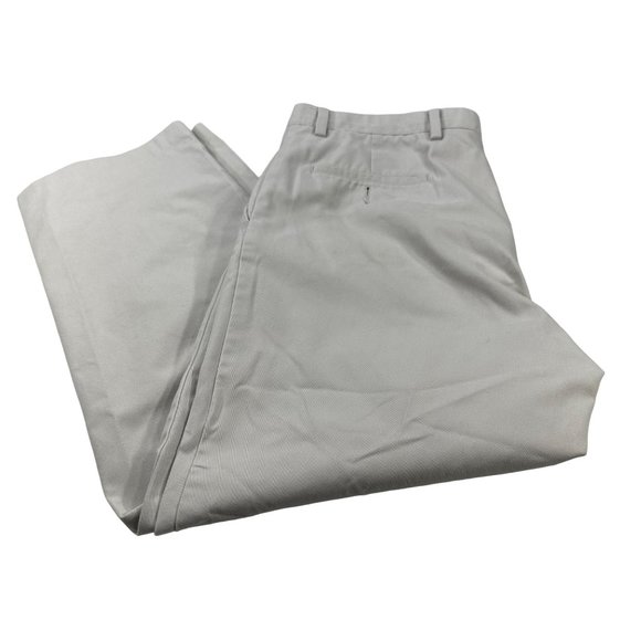 Dockers Men's Size 36X30 Pant Flat Front Straight Leg Beige Preowned - Picture 2 of 11